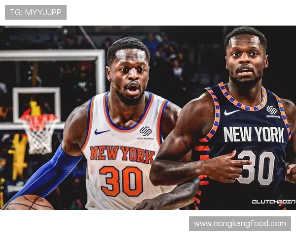 朱利叶斯·兰德尔挡拆拉开空间助力尼克斯提高关键时刻得分效率